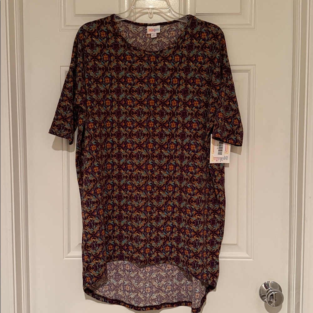 LuLaRoe Multicolor Patterned Top